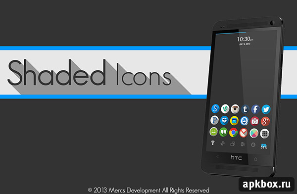 Shaded Icons -     