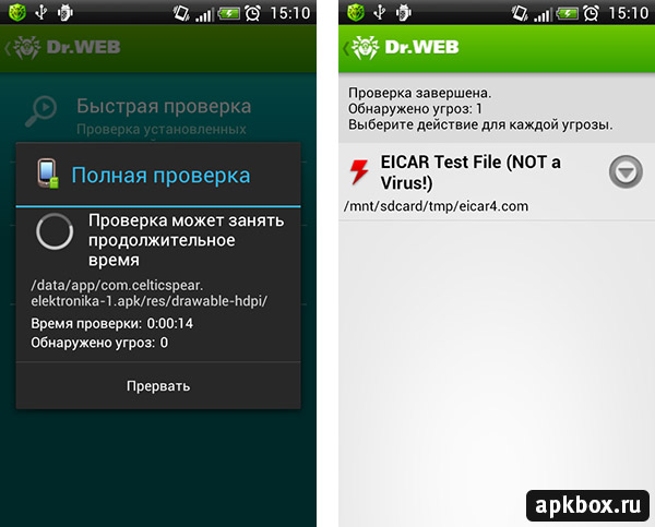 Dr.Web Anti-virus.     Android