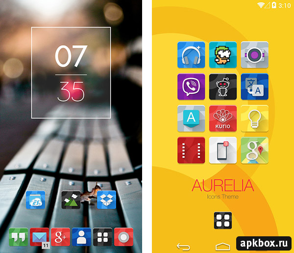Aurelia Icons Theme for Android