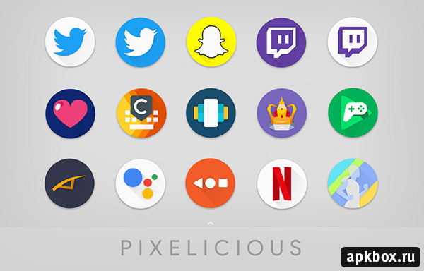 Pixelicious Icon Pack.    Google Pixel