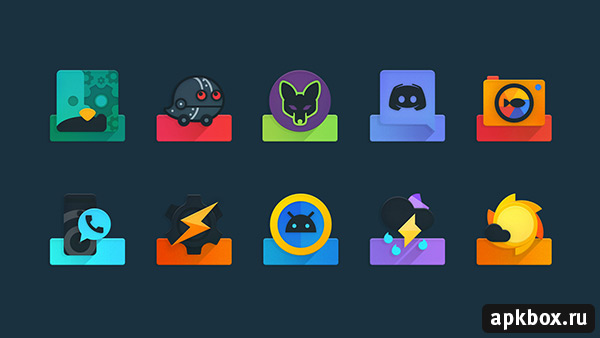 Ombre Icon Pack
