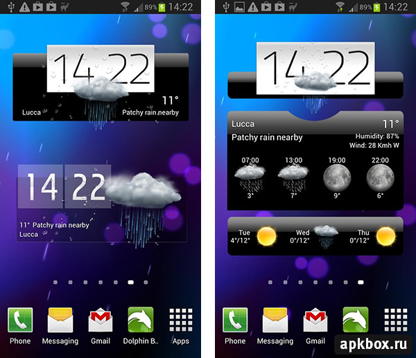 Premium Widgets & Weather - Виджет погоды и часов для Android