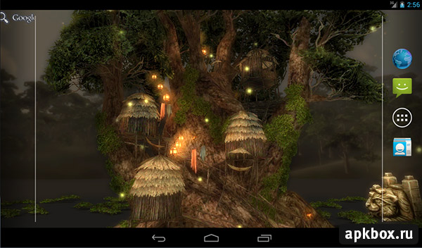 Magic Tree 3D. Живые обои с магическим деревцем