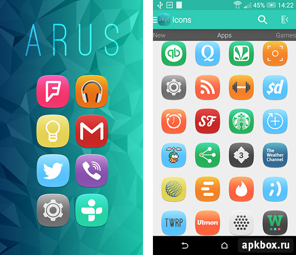 Arus Icon Pack
