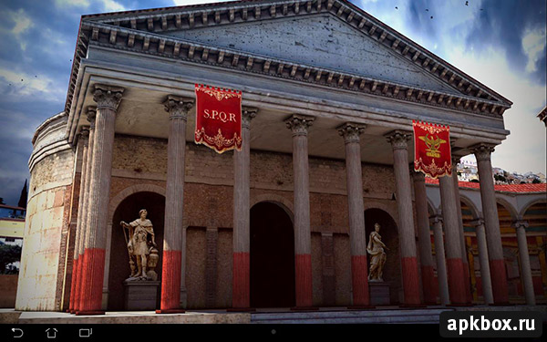 Rome 3D Live Wallpaper. Обои с архитектурой Древнего Рима