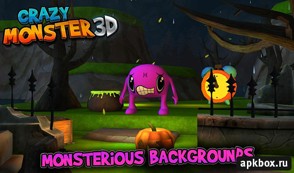 Crazy Monster 3D HD LWP.    