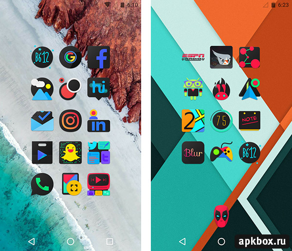DarkFlow Icon Pack. Ҹ 