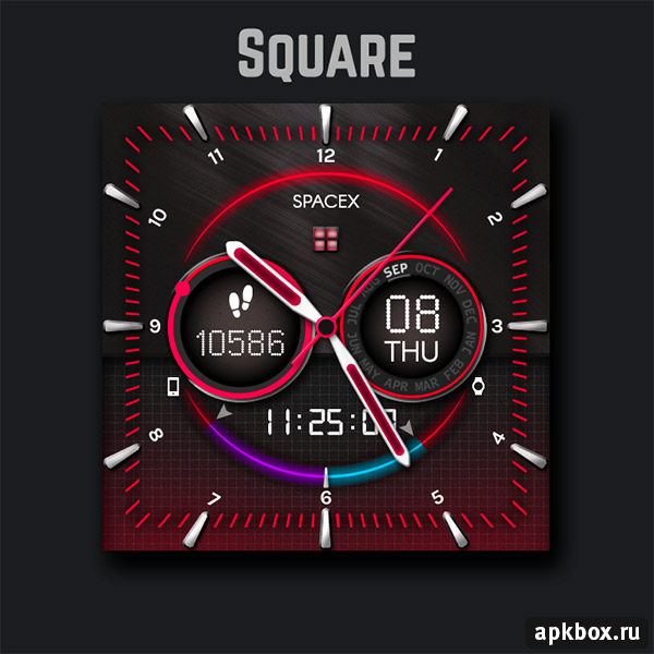 Space X Watch Face