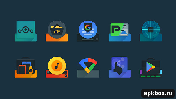 Ombre Icon Pack
