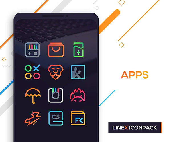 LineX Icon Pack