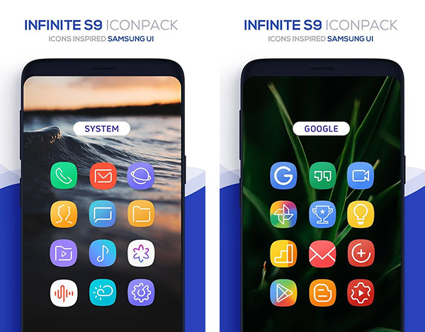 Infinite S9 Icon Pack