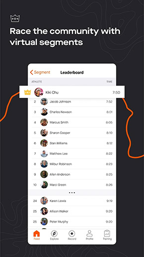 Strava, скриншот 4